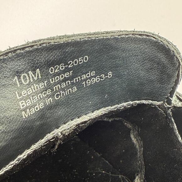 Strictly Comfort Shoes Women Size 10 Chunky Square Toe Loafers Leather 90s - Picture 8 of 9